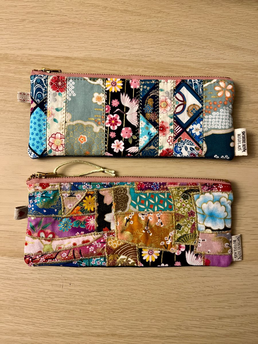 Two Japanese Pencil Cases