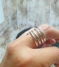 Sterling Silver 925 Unisex Spiral Ring - Image 7
