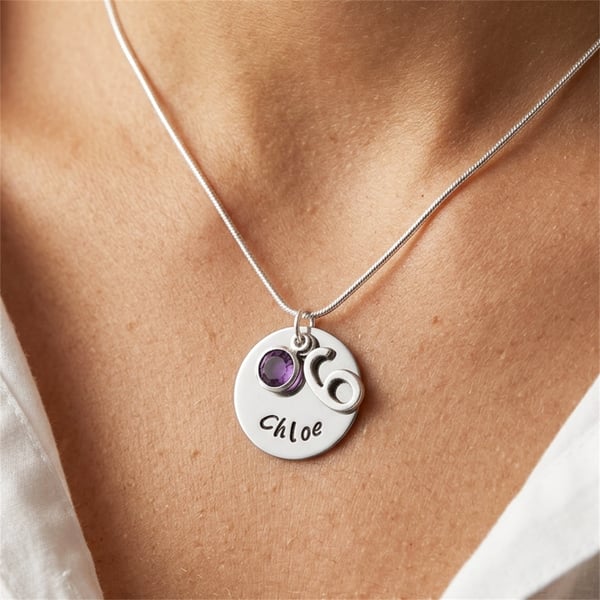 6th Birthday Gift - Personalised Necklace - Daughter Sister Granddaughter Niece