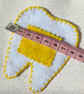 handmade felt Tooth fairy pocket - Image 4