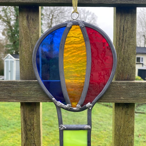 Stained Glass Balloon Hanging