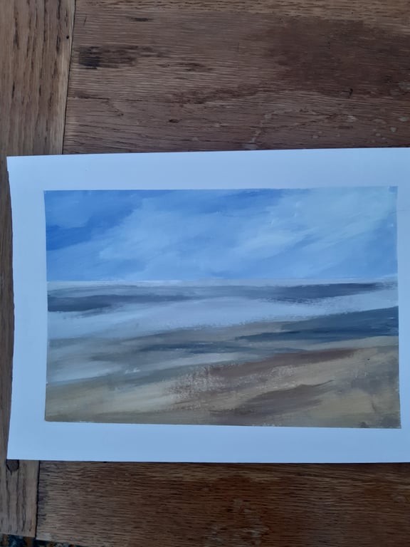  Painting moody atmospheric The uknown 