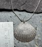 Silver shell pendant - Image 4