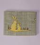 Card wallet yellow rabbits - Image 1