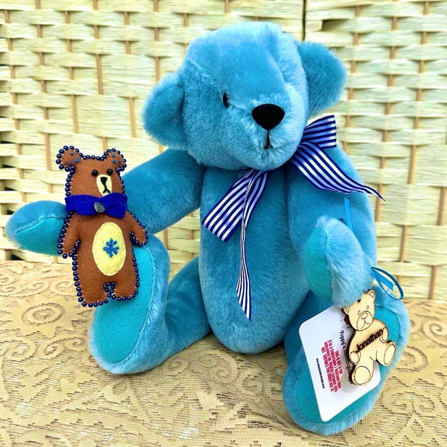 Jonathan: Mohair Artist Bear 42cm (16.5”)