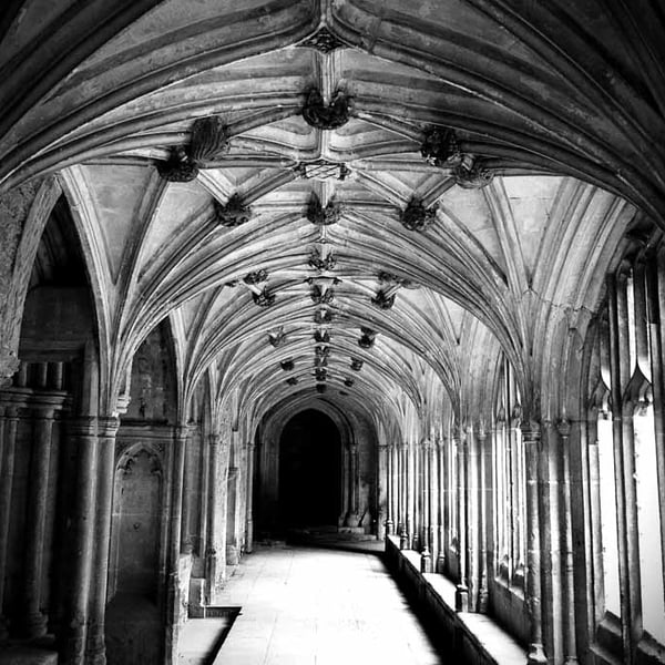 Lacock Abbey Wiltshire England Photograph Print