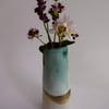 Little Ceramic Landscape Vase for Flowers
