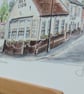 The Red Lion Pub, Overton.  Open Edition Fine Art Print - Image 4