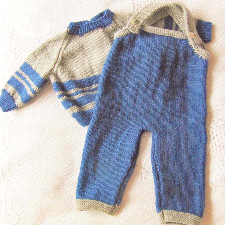 Baby's Trousers and Jumper Set, Baby Shower Gift, Baby's Outfit