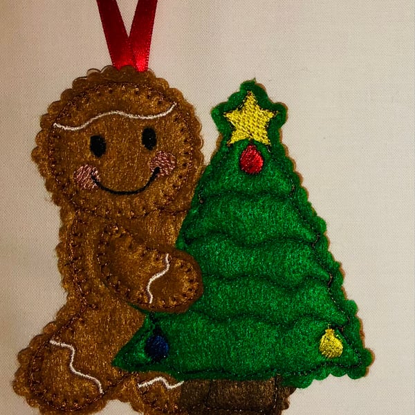 Gingerbread Character Decoration