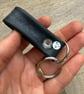 Mini Key Chain 1 - Made from a Bicycle Inner Tube - Image 2