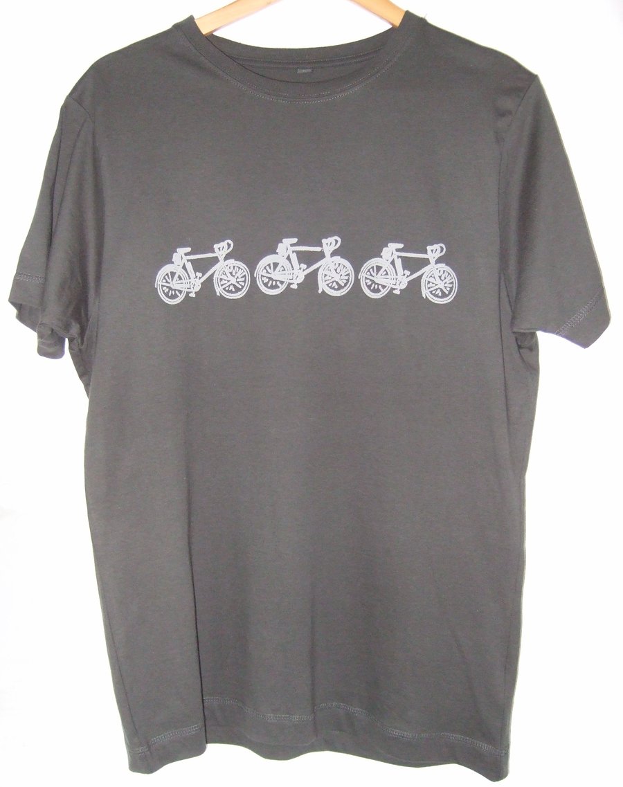  SALE Cycle Mens charcoal grey T shirt size 2XL