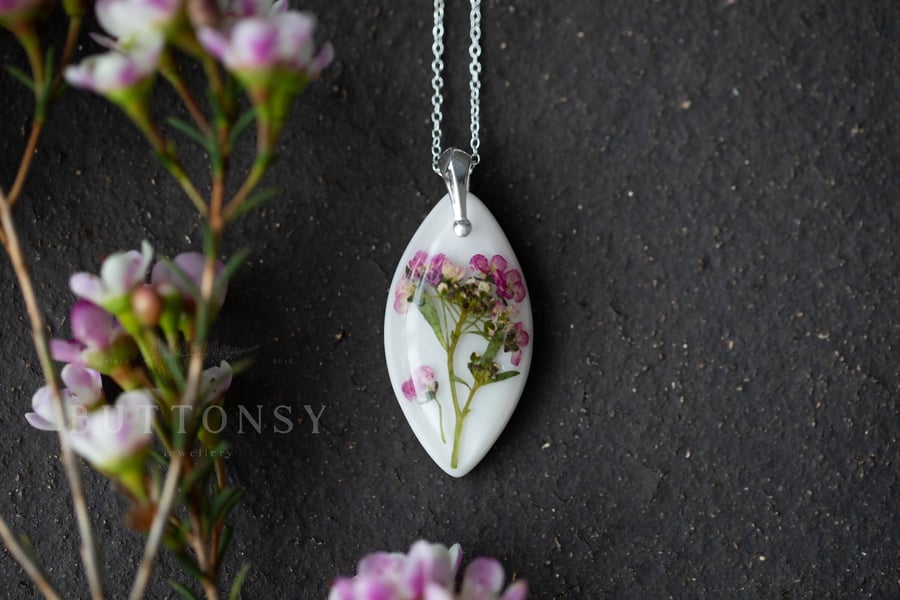 Sweet Alyssum Necklace