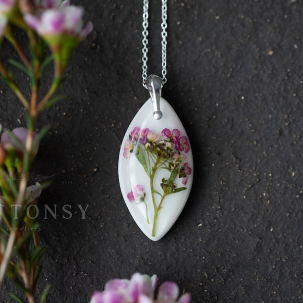 Sweet Alyssum Necklace