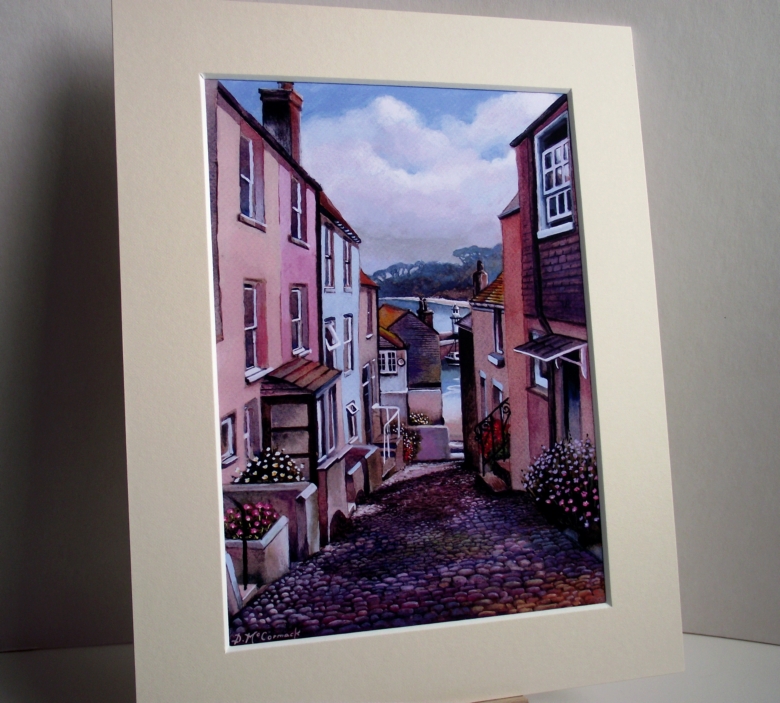  PRINT - Bethesda Hill toward Porthminster