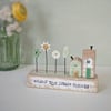 Little Wooden Houses with Clay & Button Garden 'Enjoy the little things'