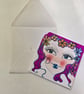 ARTKRAZIE Original Fairy Greeting Card