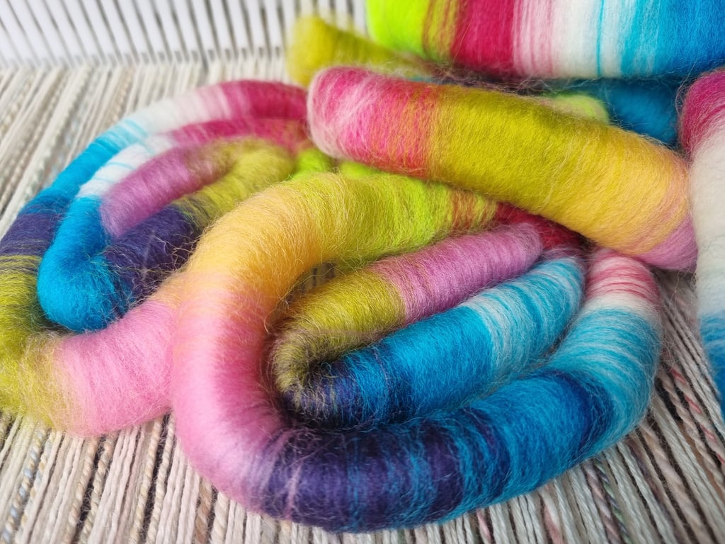 Fibrr Rolags for spinning 