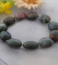 Sale-Indian Agate stretch bracelet - Image 2