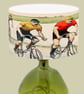 Cycling Fine Art Lampshade - Vintage Bicycle Race Lampshade