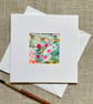 Original art card, blank card, hand painted, mixed media card for art lovers - Image 2