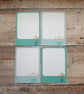 Spring Flower Gift Notes - Set of 4 Sheets - Image 2