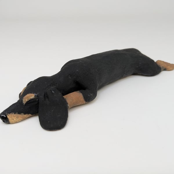 Mini Dachshund Sculpture (smallest of the 3)