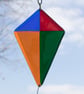 Multi-Coloured Fused Glass Kite - 9053 - Image 3