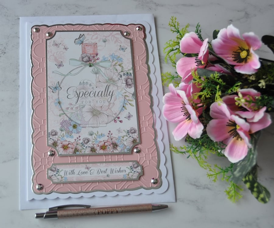 Perfume Bottle Birthday Especially For You Flow... Folksy