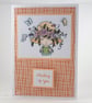 Handmade thinking of you card - time for tea - Image 1