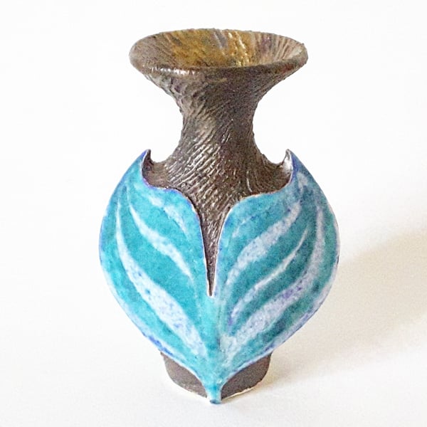 Miniature Bottle Form Vase