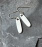 Handmade Unique Earrings, Sustainable Jewellery, Sterling Silver, Christmas. - Image 4