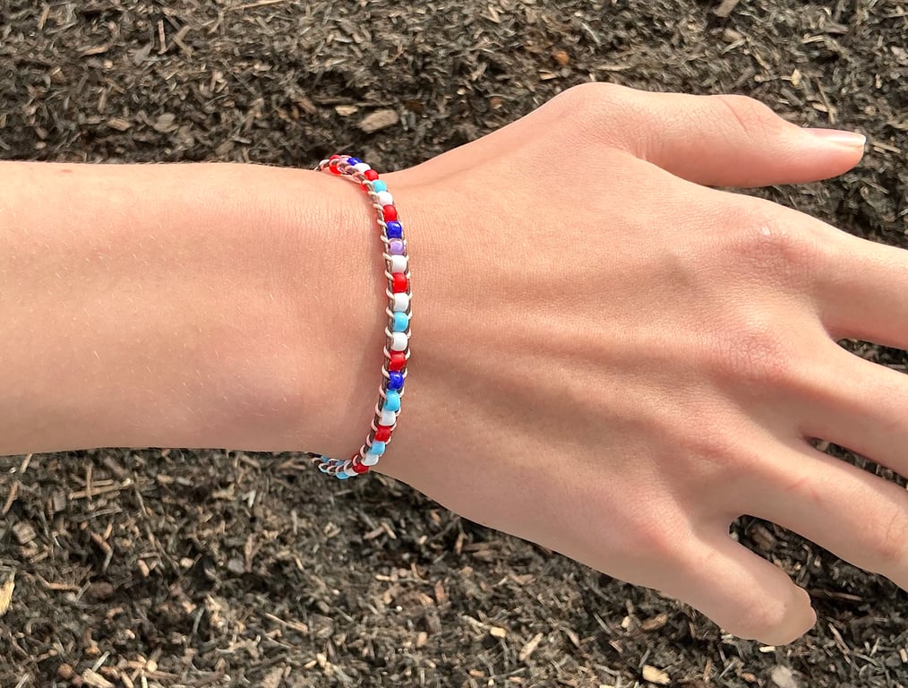 Friendship Bracelet. Seed Bead Bracelet. Bead Bracelet. Beach Bracelets.