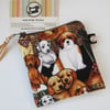 SALE Dogs Coin Purse