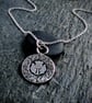 Recycled Sterling Silver The Lion Rampant & Scottish Thistle Pendant