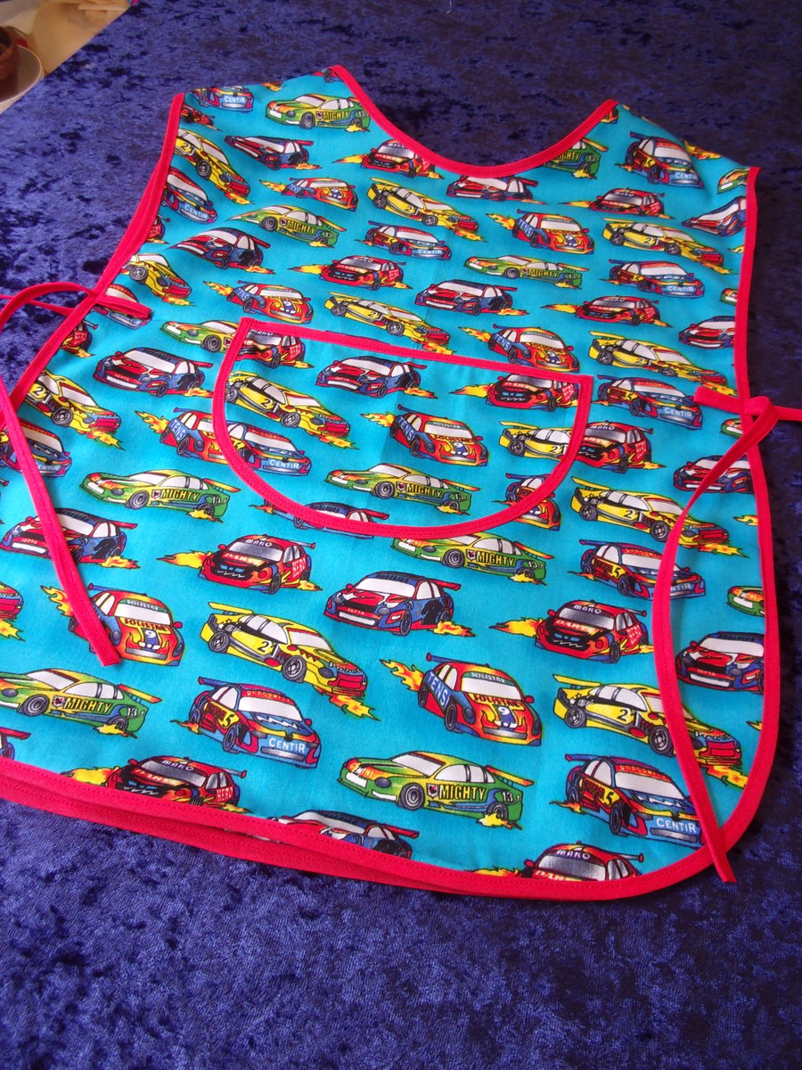 Cars Childs Tabard Apron