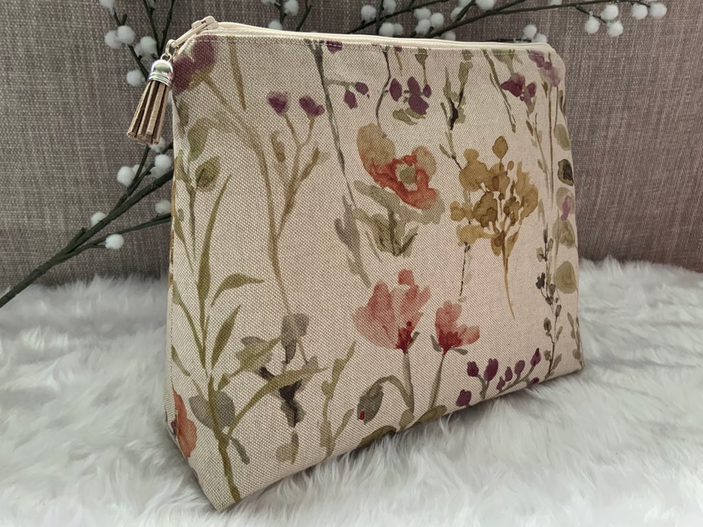 Toiletry Bag, Large Cosmetic Bag, Make Up Bag, Travel Bag, Cosmetic Purse