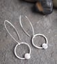 Hoop Earrings, silver hoops - Image 4