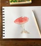 Toadstool bone china coasters - Image 4