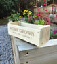 Handmade Wooden Kitchen Garden Planter Box. Herb Garden.