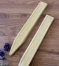 Ceramic Yellow Plant Markers 