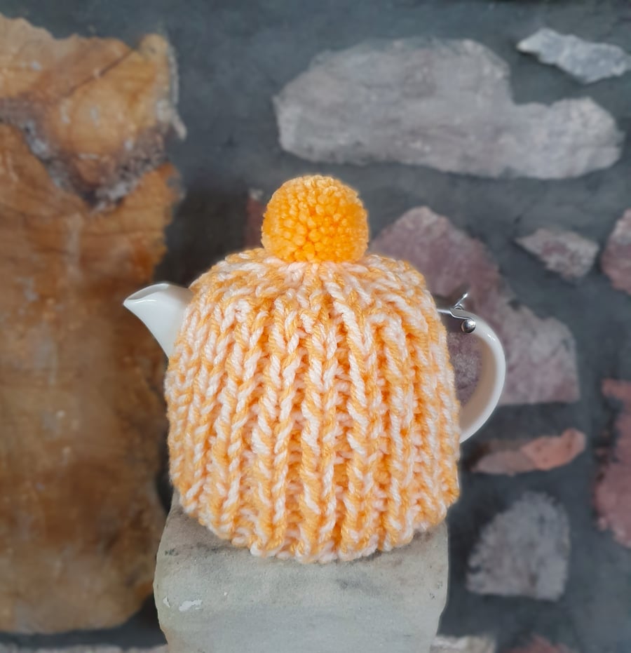 Vegan Tea Cosy, Suki, For Life Stump Compatible, Hand Knitted
