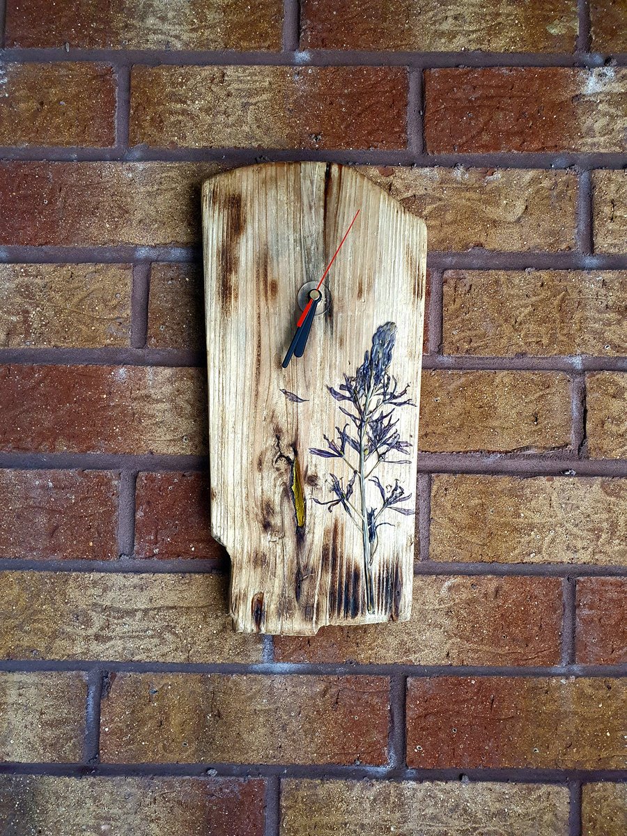 Driftwood Wall Clock