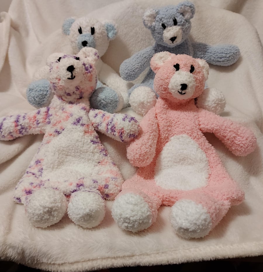 Snuggle Bear Baby Toy