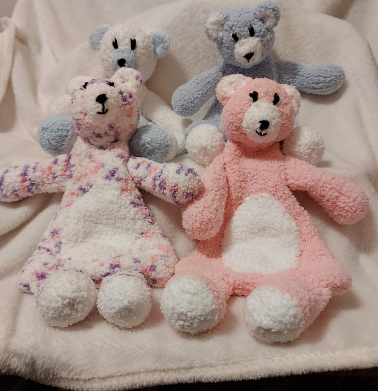 Snuggle Bear Baby Toy