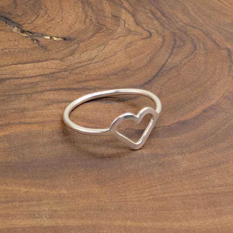 Sterling Silver Heart Ring