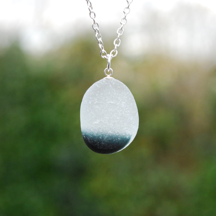 Seaham sea glass pendant