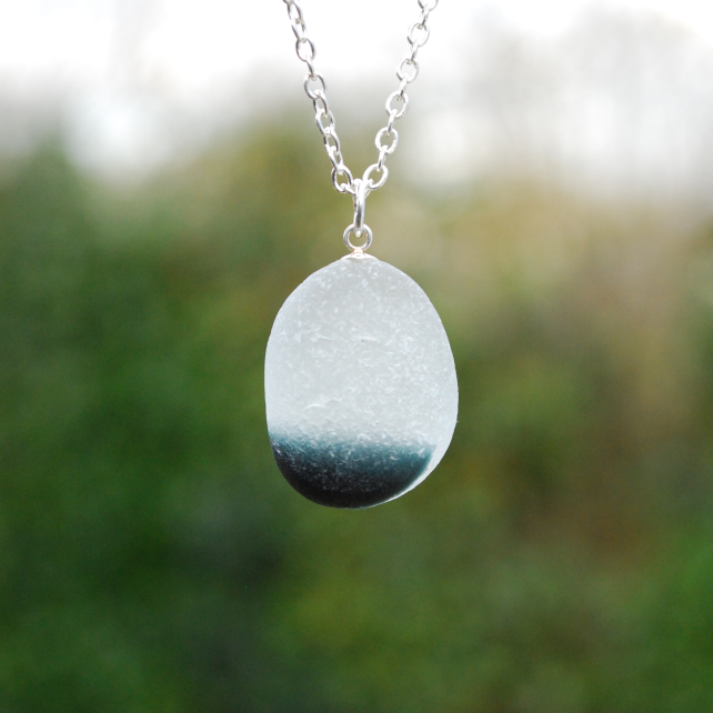 Seaham sea glass pendant
