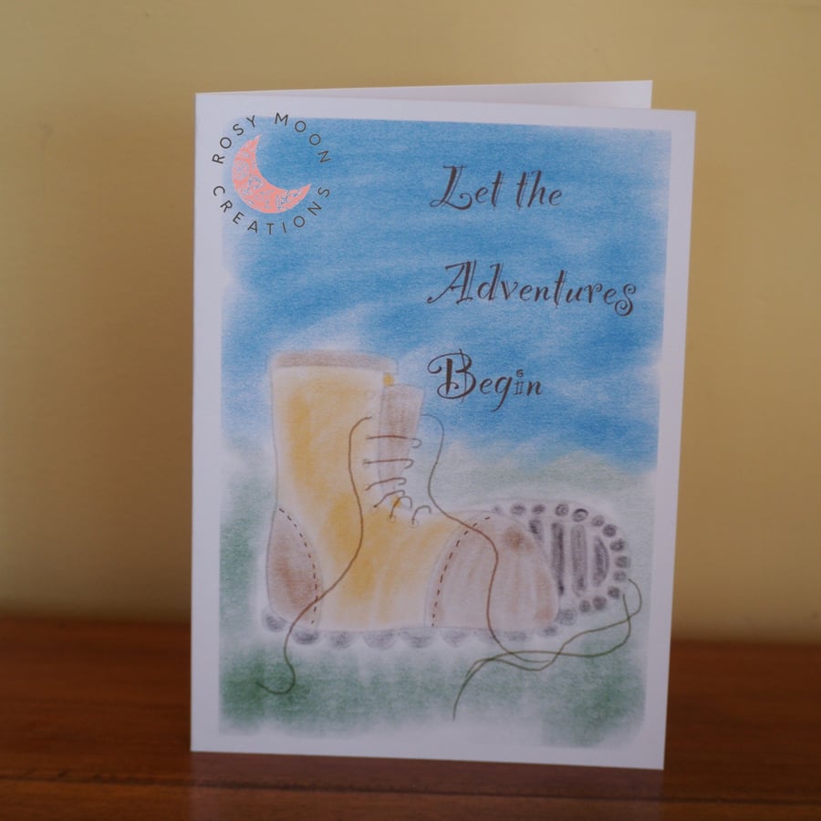 Muddy Boots & Adventures, Blank Card