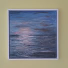Shimmering Sea, bright and colourful early morning seascape